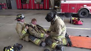 Downed Firefighter Gear Removal