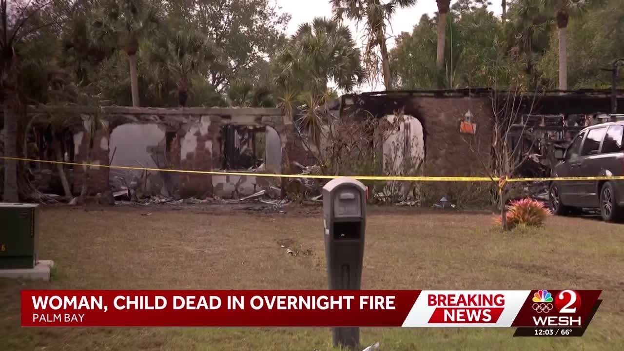 Woman, boy killed in early morning house fire in Brevard County