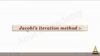 Details Numerical solutions of simultaneous equations News