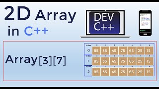 2-D Arrays in C++  in Urdu/Hindi