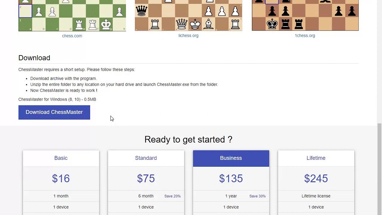 ChessMaster - Download and Setup instructions 