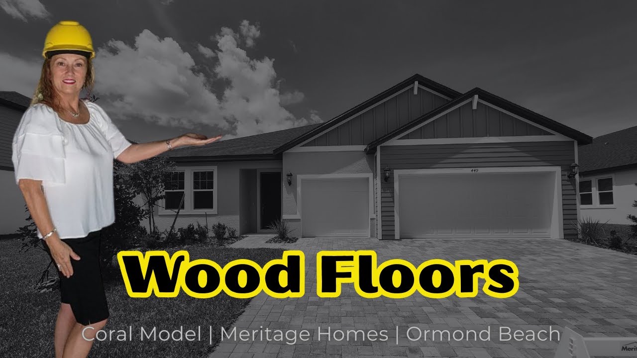 Stunning Wood Floors Inside Ormond Beach's Coral Model