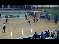 6日　ハンドボール女子　福島商業高校1コート　水海道二vs神戸星城　2回戦