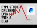 PYPL Stock Falls After Earnings Beat — What Went Wrong?