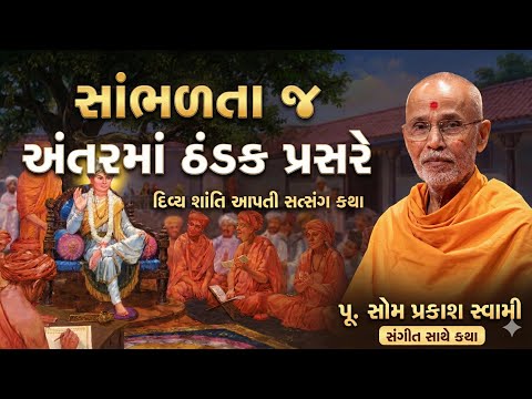 મનને શાંતિ આપતી સોમપ્રકાશસ્વામીની દિવ્ય કથા