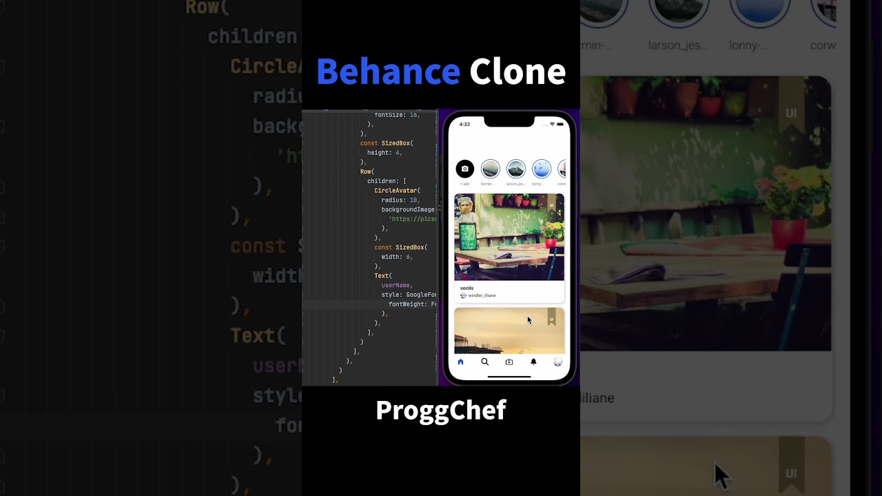 🎨 Behance UI 📱 | From Scratch with Flutter