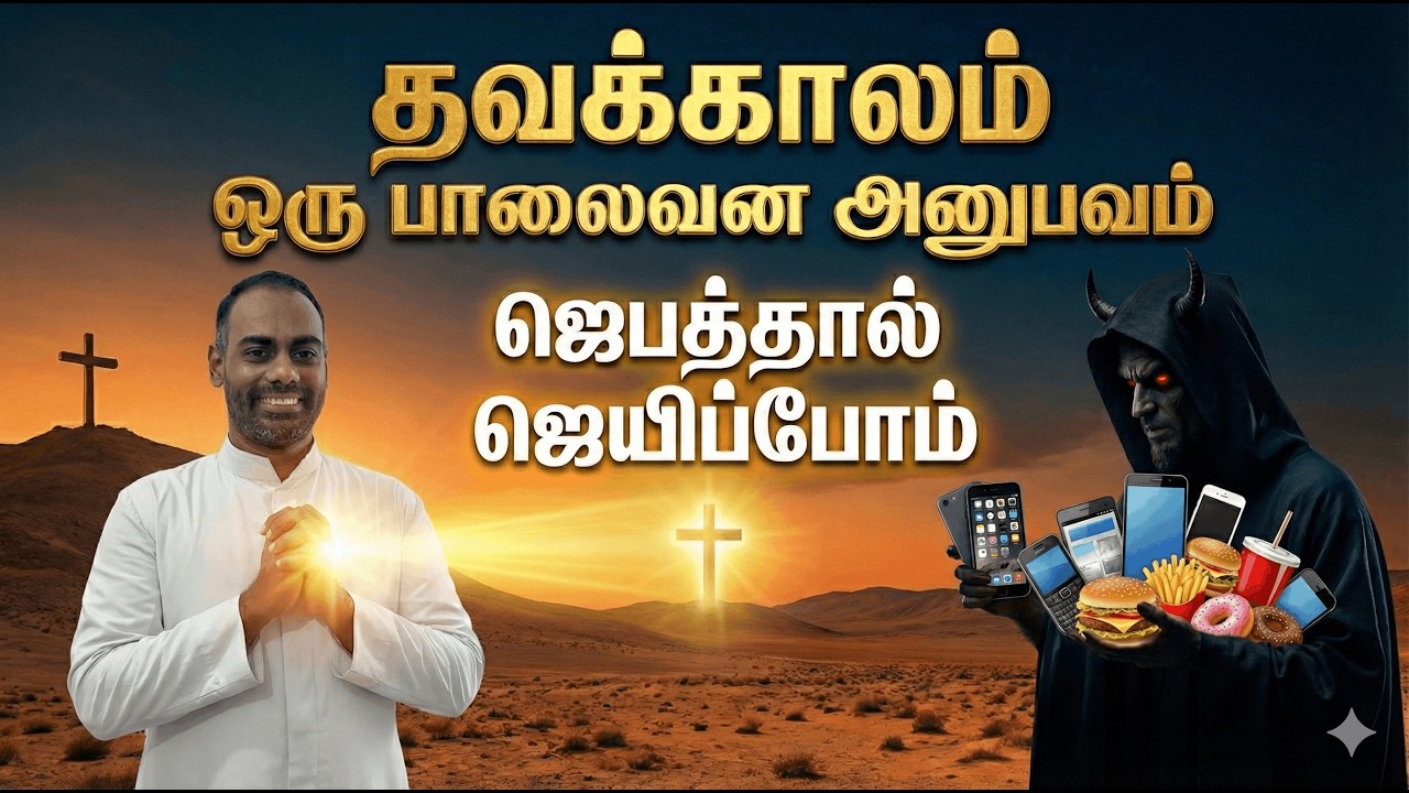 தவக்காலம் ஒரு பாலைவன அனுபவம் ஜெபத்தால் ஜெயிப்போம்