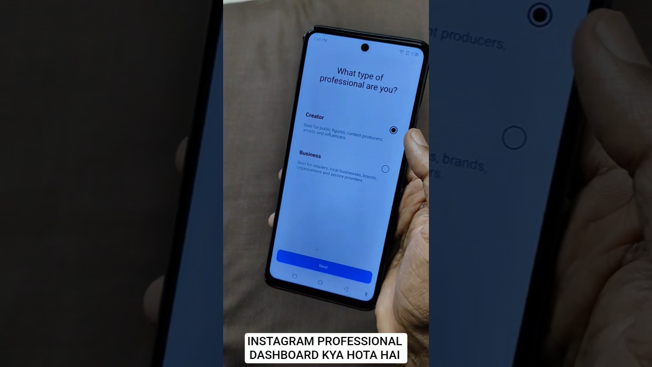 INSTAGRAM PROFESSIONAL DASHBOARD KYA HOTA HAI