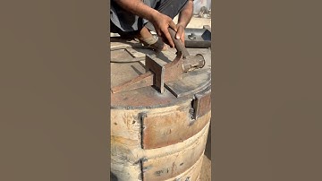 Amazing method for welding work using tools #shorts #welding