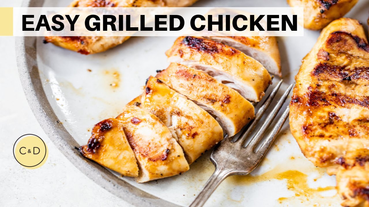 EASY GRILLED CHICKEN RECIPE | bright, bold asian flavors | Clean & Delicious