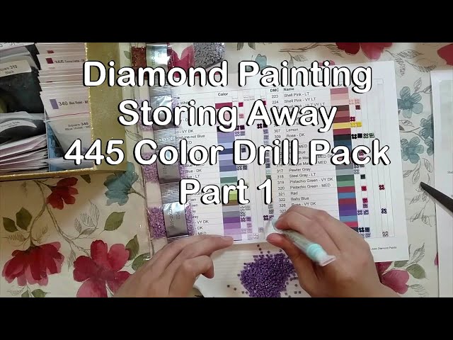 3-Minute Guide to the Diamond Painting DMC Color Chart - Dreamer