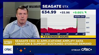 Seagate Shares Pop On Earnings Beat, Better-Than-Expected Outlook