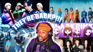 BLACKPINK - THE GIRLS, EVERGLOW - SLAY, XG - TGIF, SHINee - HARD | REACTION!!!