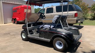 Club Car DS Front Leaf Spring Bushing Replacement | No More Squeal!