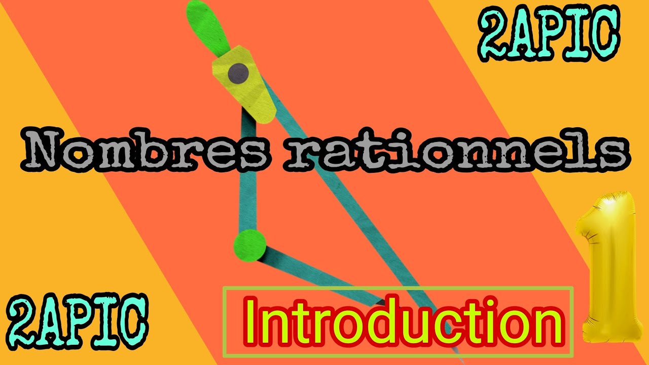 2APIC Introduction au nombres rationnels Signe et égalité de deux nombres rationnels