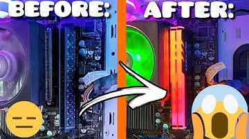 Cheap RGB for ddr 2, 3, and 4! - EZDIY RGB Ram Kit