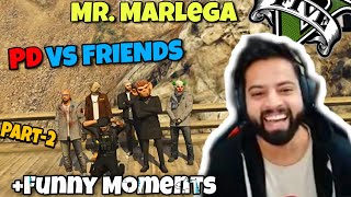 PD Vs Friends Part 2||GTA V RP HIGHLIGHTS|Ft. Rakazone Gaming, GAMING SURGEON,Sahaj Playz,EZ 4 BUNNY