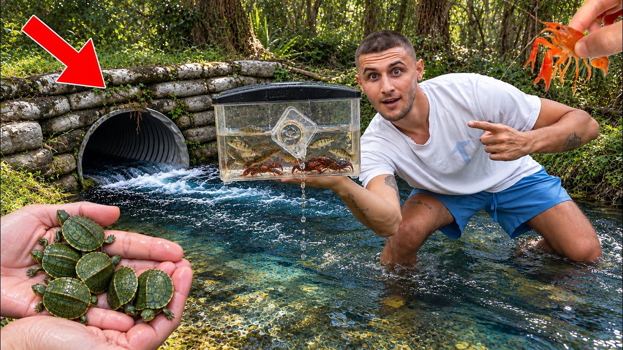 Searching For HIDDEN CREEK Creatures!!