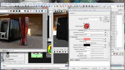 VrayForMaya: VrayMaterial Part2