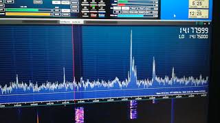 SDR Odd signal on 20m band, been playing for hours