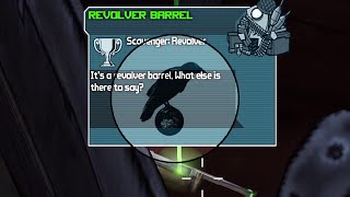 Borderlands - correct 'Revolver Barrel' position in 'Scavenger: Revolver' quest