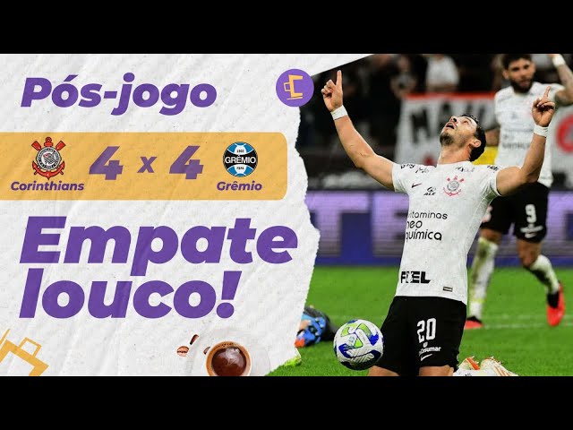 Pós-Jogo: Empate louco e resultado ruim! Corinthians empata com