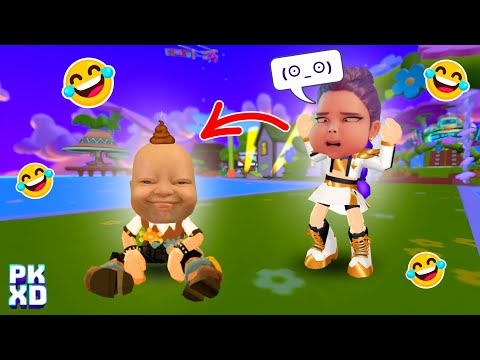 I Pretended to be a BABY! | PK XD Funny Moments! 🤣