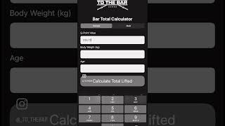 Q-Points Weightlifting Calculator App  #strengthineverystory screenshot 3