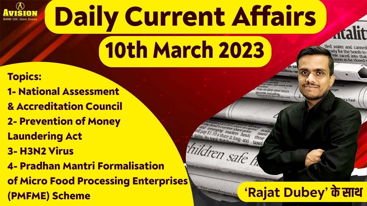 10th March 2023 DAILY CURRENT AFFAIRS UPSC WBCS PCS Avision 10th-march-2023-daily-current-affairs-upsc-wbcs-pcs-avision