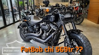 GÓC XE LƯỚT - FAT BOB 2019 đã lên pô full Big Radius của Vance & Hines nổ cực uy lực !!!!