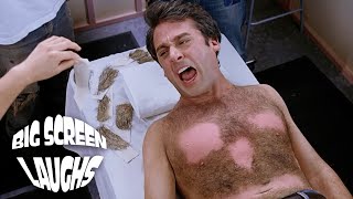 Waxing Steve Carrell's Hairy Chest | The 40-Year-Old Virgin (2005) | Big Screen Laughs