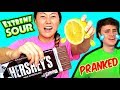 DIY EDIBLE CANDY PRANKS!! Learn How to Make Sour Chocolate, Salty Gummy, Spicy Starburst 😂🍫