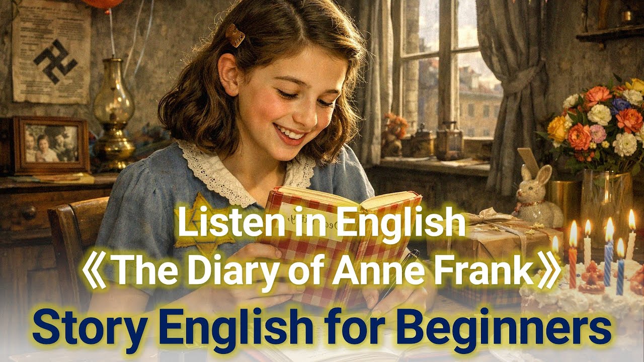 Listen in English 《The Diary of Anne Frank》 | Learn English with World Stories📖