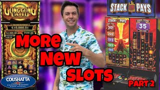 Coushatta Casino got so many new slots, that I can’t even keep up!