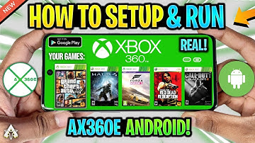 Hoe speel je XBOX 360-games op Android - AX360e-emulatorinstallatie/instellingen en gameplay!