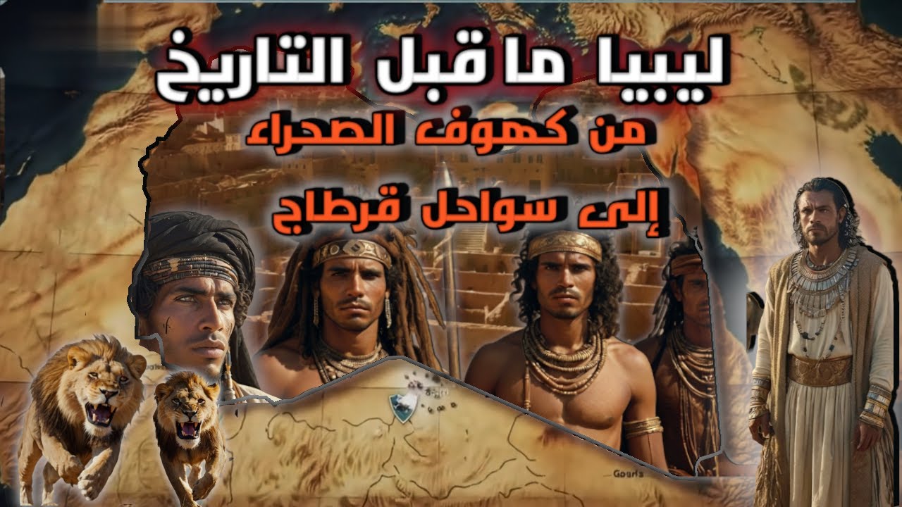 ليبيا ما قبل التاريخ: من العصر الحجري إلى حضارة الرومان