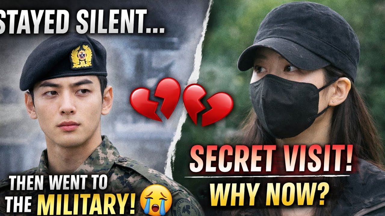 Молчал…а потом пошел в армию 😭 Тайный визит Мун Га Ён после того, как новость о Ча Ын У шокировал...