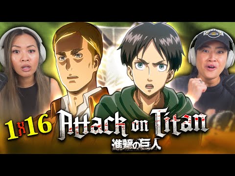 BRANCH SELECTION 🤔 Attack on Titan Season 1 Episode 16 | Reaction & Review