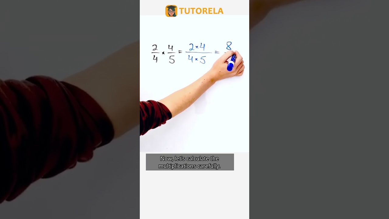 Master Fraction Multiplication 2 4 X 5 Explained Math OperationsWithFractions