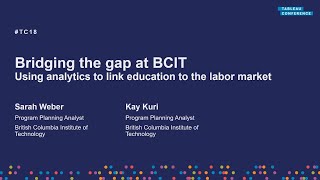 Bridging the gap at BCIT | Using analytics to link education to the labor market