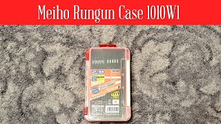 Обзор рыболовной коробки Meiho Rungun Case 1010W1