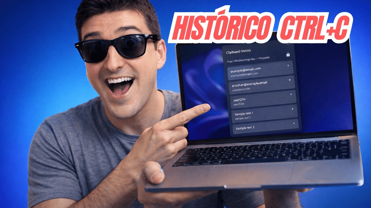 COMO VER O HISTÓRICO DO CTRL+C NO WINDOWS (ATALHO SECRETO!) - YouTube