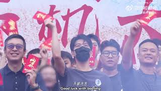【ENG】Yang Yang as Zhan Zhao | script reading, makeup, booting & fans interaction #ZhanZhaoAdventures