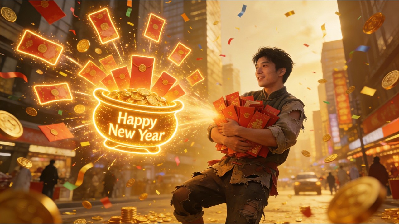 【FULL】🔥No Red Envelope Woes This New Year! Poor Finds  Duplicating Treasure Basin And Hits It Big