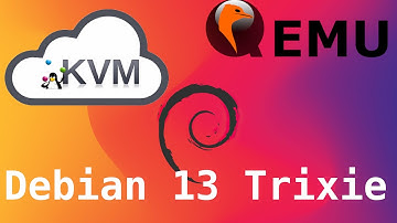 Debian 13 Trixie Install Qemu KVM Virt-Manager