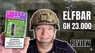 ELFBAR GH 23.000 - O TANQUE DE GUERRA COM 3 MESH COILS E MODO TURBO.