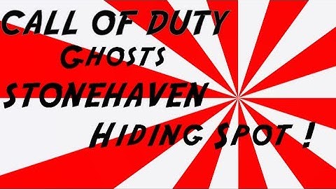 COD Ghosts - Stonehaven Hiding Spot