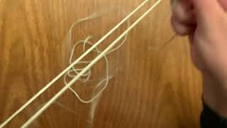 Making a Decade of a Knotted Rosary