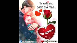 Que te extraño cada día más los temerarios