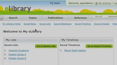 eLibrary: Instructional Support